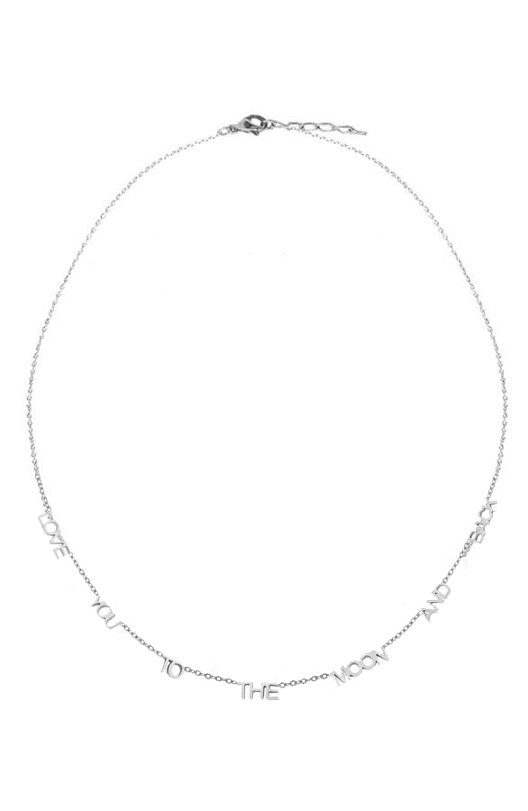Quote Ketting Moon Zilver – shoparchief