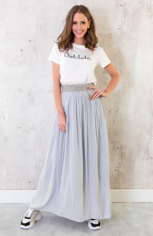 Maxi Rok Grijs – shoparchief, foto 4