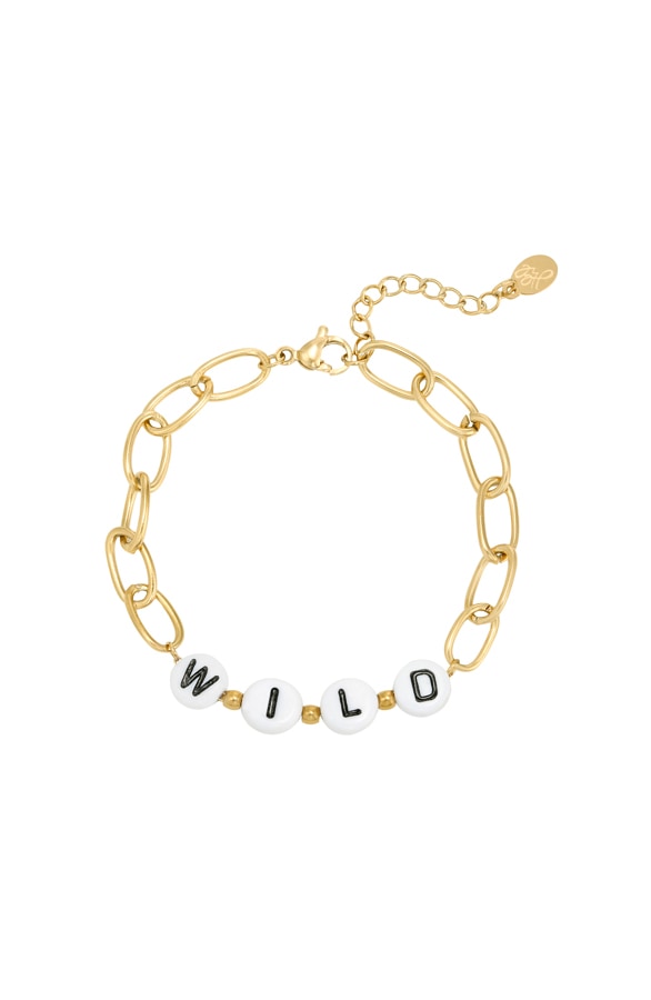 Schakel Armband Wild Goud – shoparchief