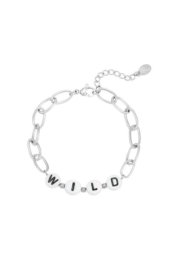 Schakel Armband Wild Zilver – shoparchief