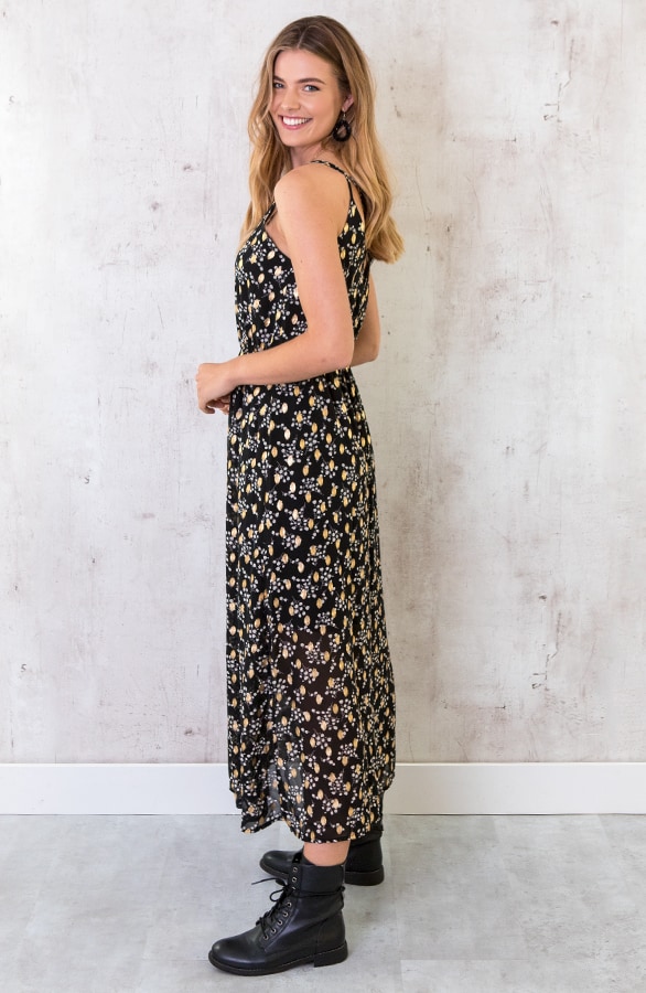 Bloemen Spaghetti Maxi Jurk – shoparchief, foto 2