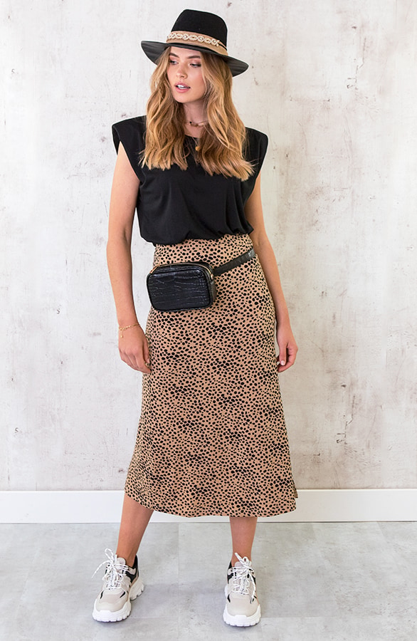 Bumbag Snakeprint Zwart – shoparchief, foto 2