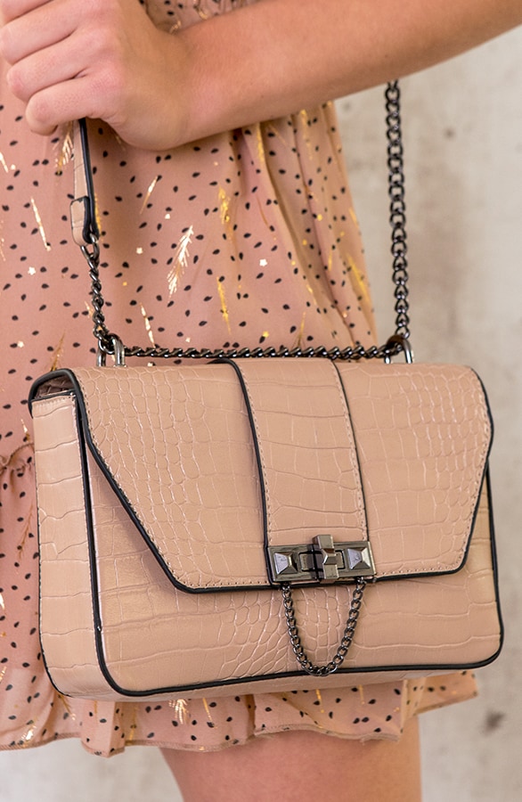 Chain Tas Snake Beige – shoparchief