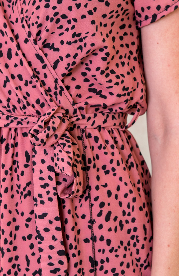 Cheetah Jurk Koraal – shoparchief, foto 4