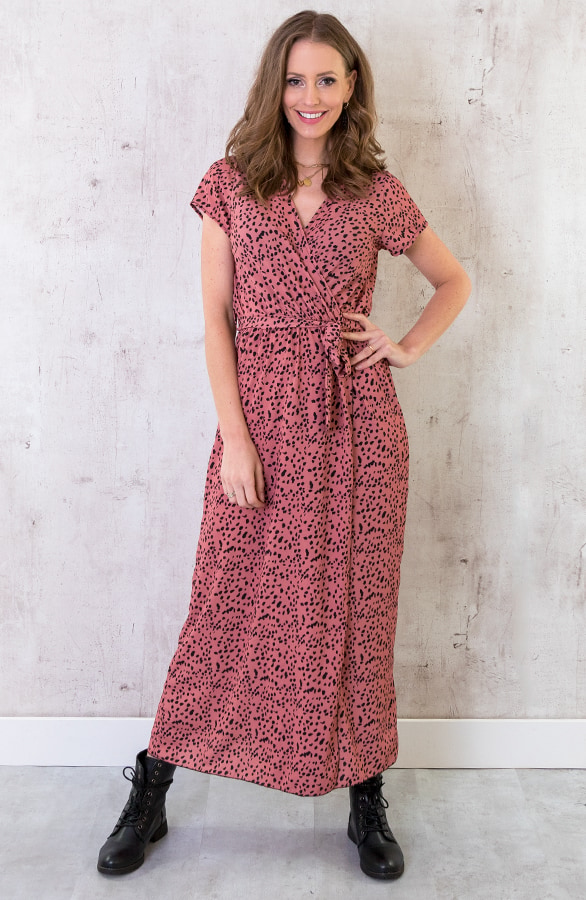 Cheetah Jurk Koraal – shoparchief, foto 2