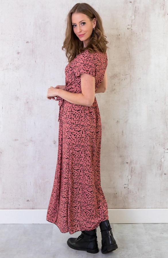 Cheetah Jurk Koraal – shoparchief, foto 3