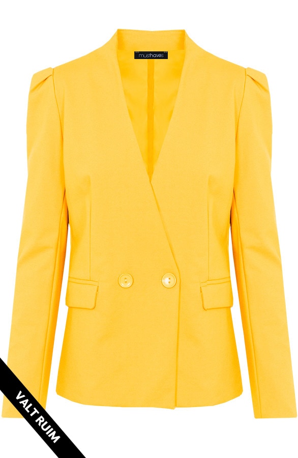 Dames Blazer Geel – shoparchief