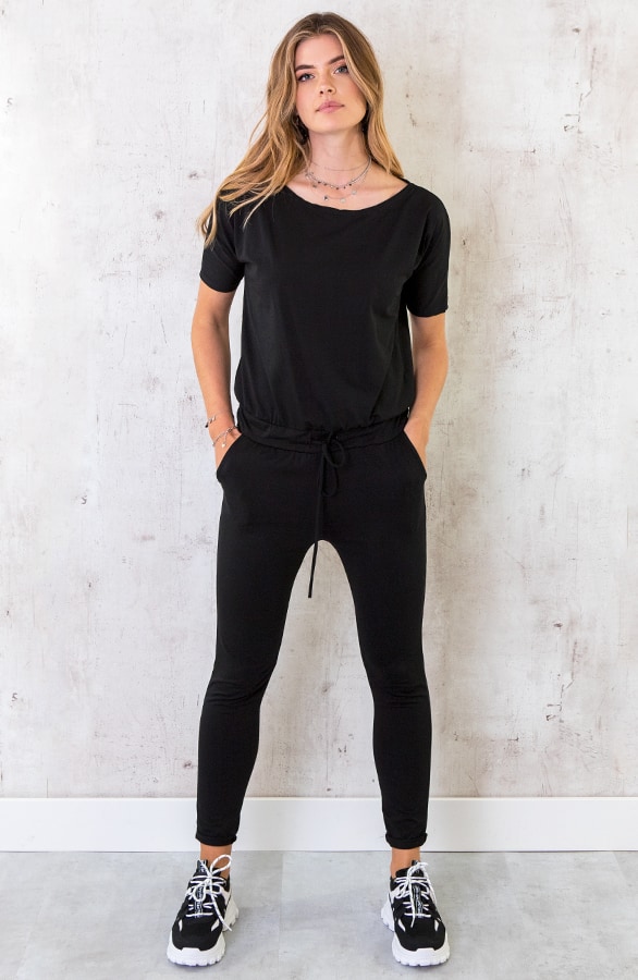 Jumpsuit Basic Zwart – shoparchief