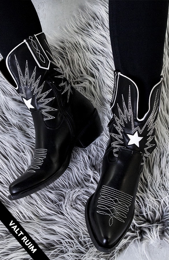 Leren Cowboylaarzen Dames – shoparchief
