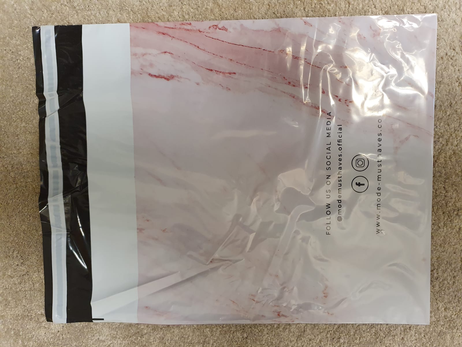 MM - plastic groot 45x50+7CM – shoparchief, foto 2
