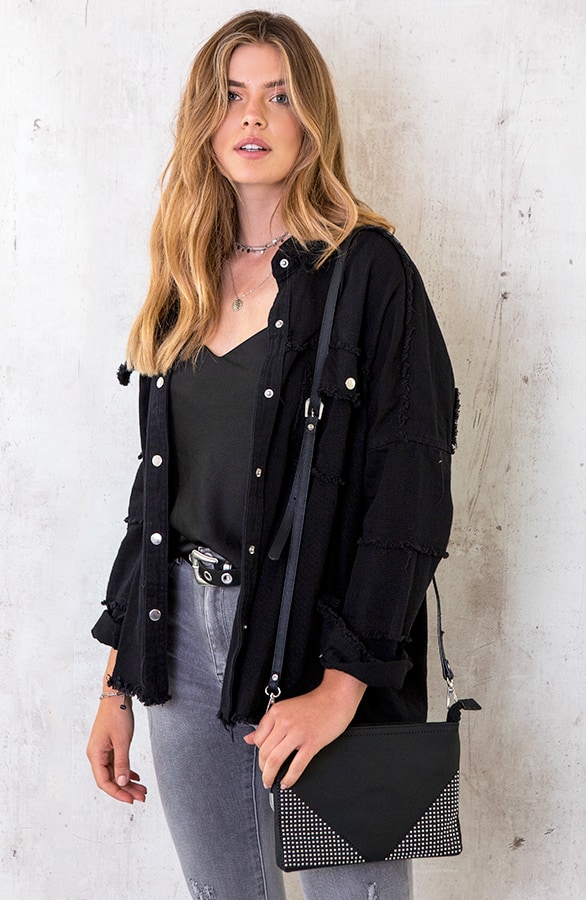 Rock N Roll Jacket Zwart – shoparchief, foto 3