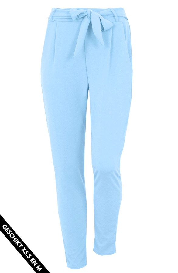 Strik Broek Basic Babyblauw – shoparchief