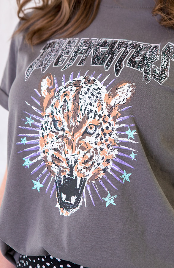 The Fighters Top Grijs – shoparchief, foto 4