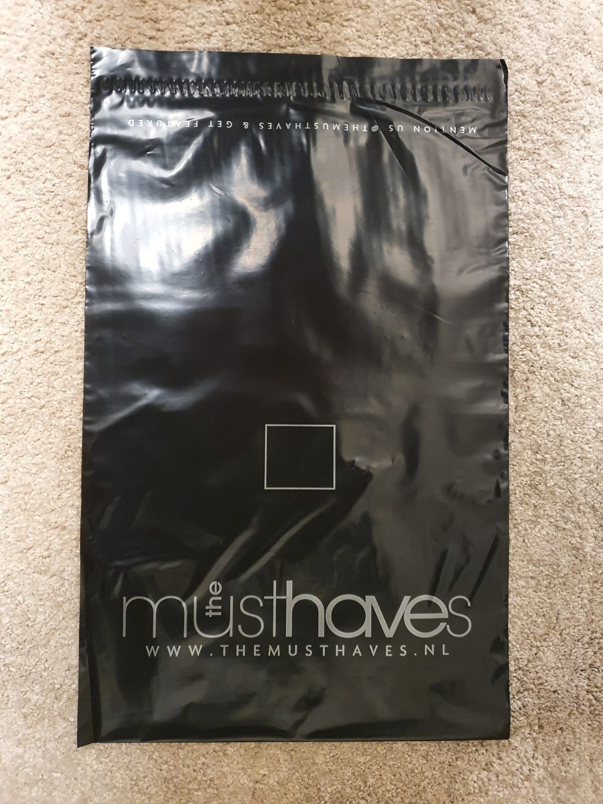 TMH - plastic klein 32x43+7CM – shoparchief