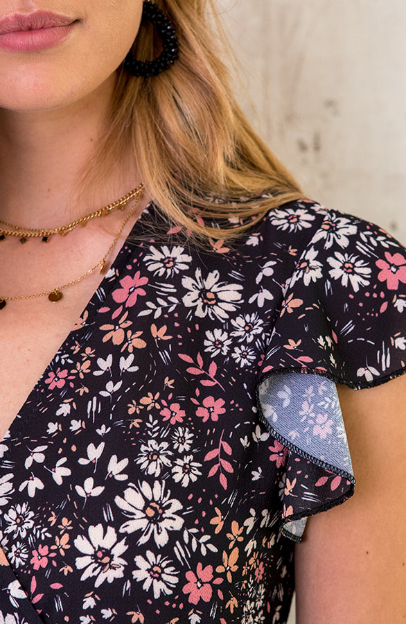 Jurk Met Bloemen Dames – shoparchief, foto 9