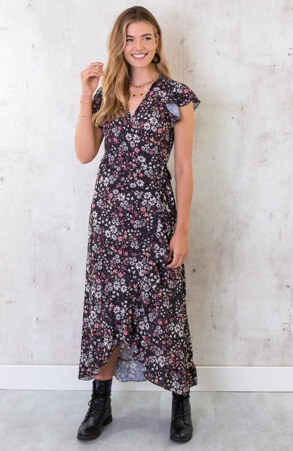 Jurk Met Bloemen Dames – shoparchief, foto 5