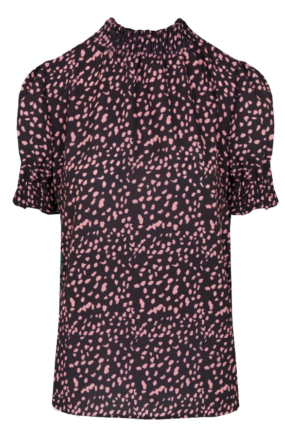 Cheetah Col Top Zwart Koraal – shoparchief, foto 5