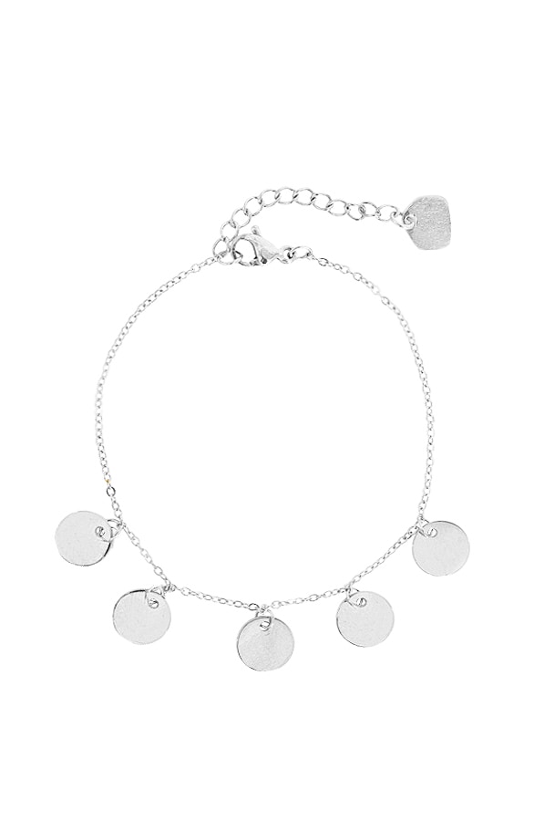 Coins Armband Dames Zilver – shoparchief