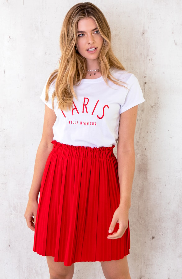 Plisse Rok Rood – shoparchief