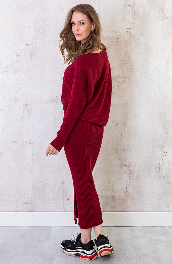 Rok Twinset Bordeaux – shoparchief, foto 3