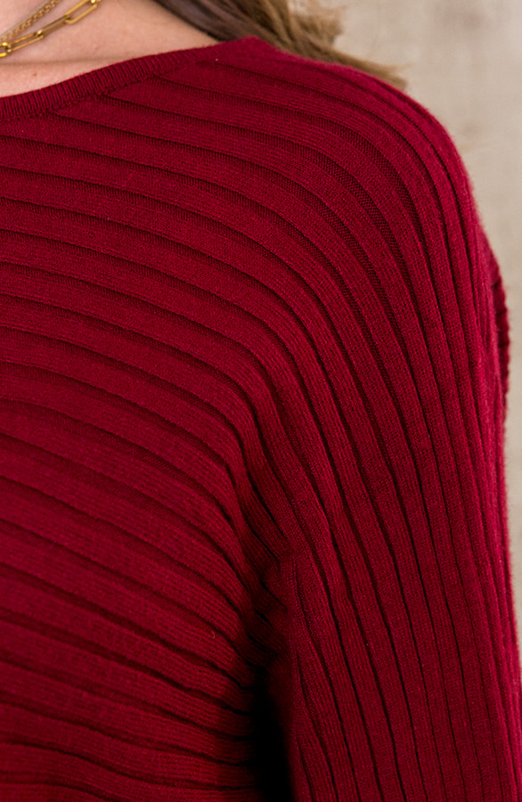 Trui Twinset Bordeaux – shoparchief, foto 6