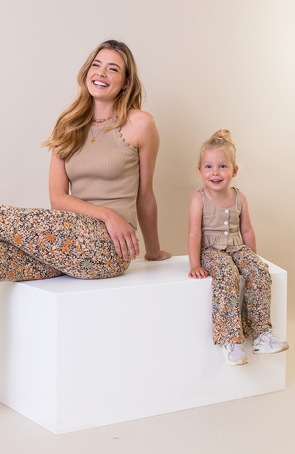 Flared Hose Blumen Kids, Shoparchiv, Foto 4