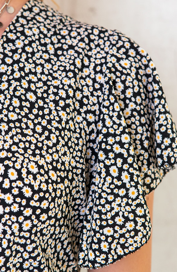 Jurk Met Madeliefjes Dames – shoparchief, foto 4