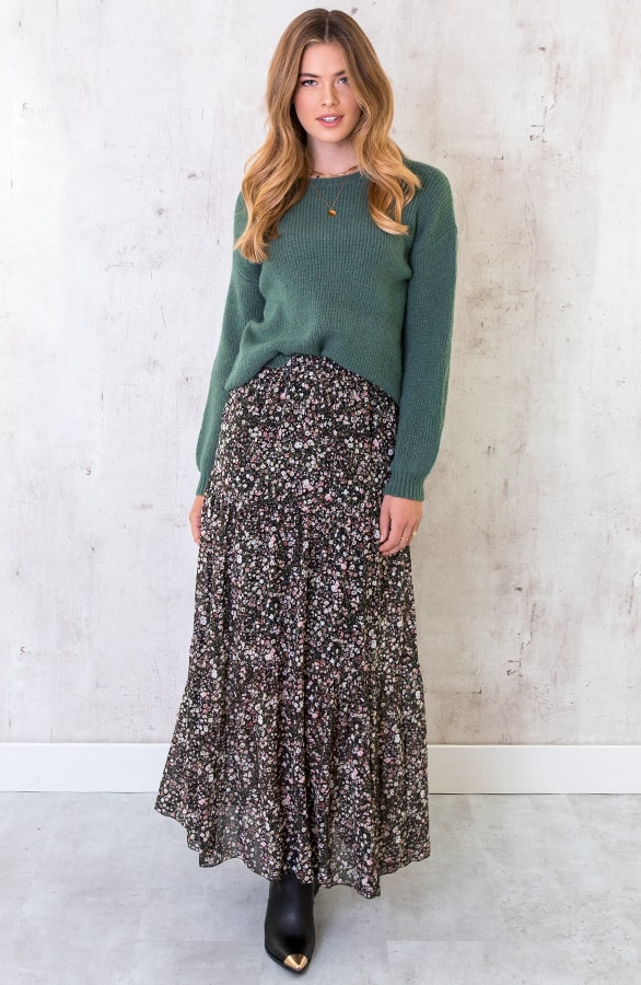 Trui Gebreid Dames Groen – shoparchief, foto 5