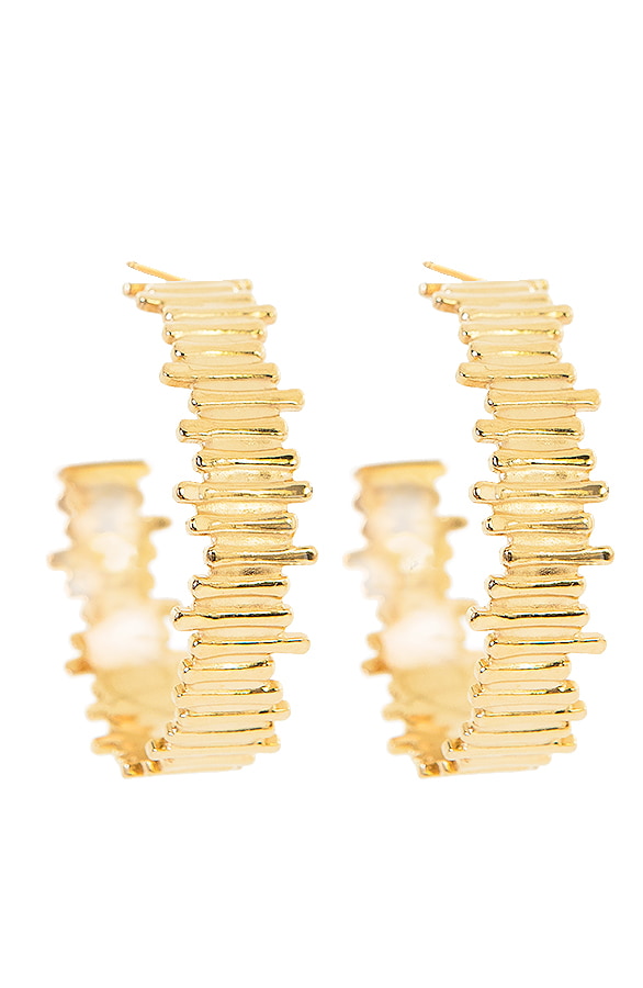 Creool Luxury Oorbellen Goud – shoparchief, foto 8