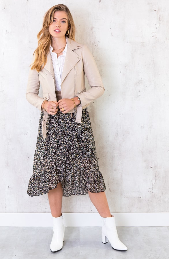 Leaves Midi Rok – shoparchief, foto 4