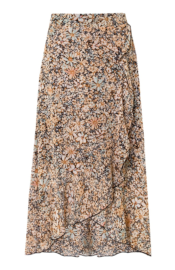 Overslag Rok Bloemen issy Mint – shoparchief