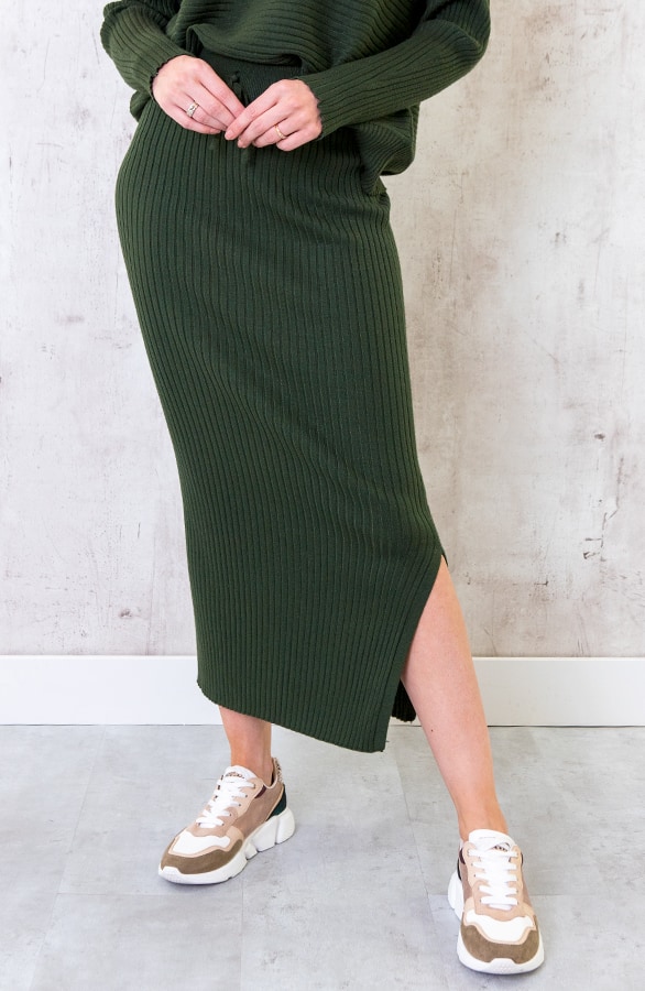 Rok Twinset Legergroen – shoparchief, foto 2