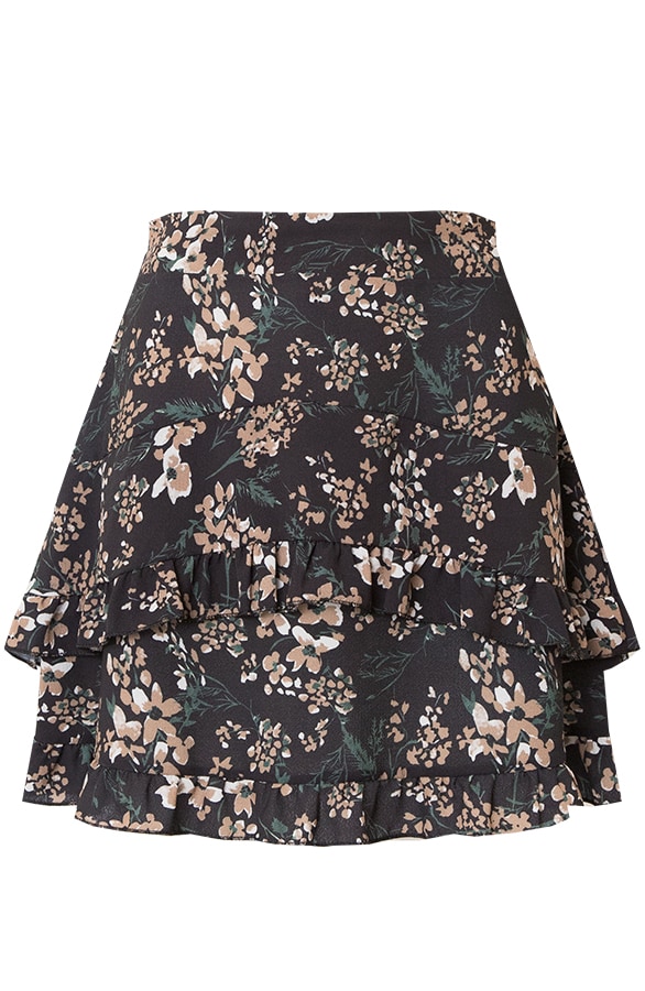 Rok met Ruches en Bloemenprint – shoparchief, foto 6