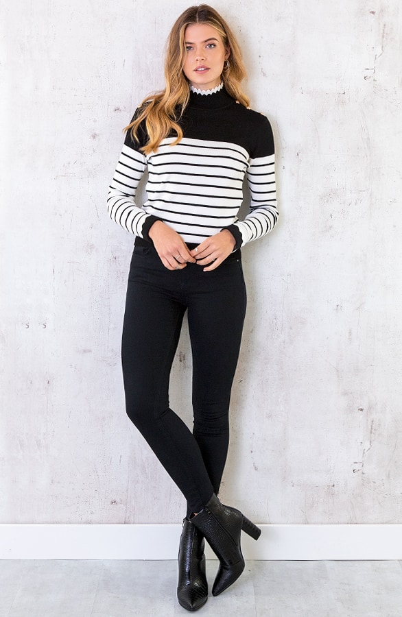 Sailor Coltrui Gestreept Zwart – shoparchief, foto 3