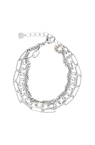 Schakelarmband Deluxe Zilver – shoparchief
