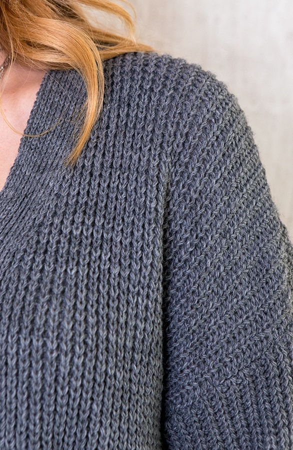 Strik Vest Gebreid Grijs – shoparchief, foto 5