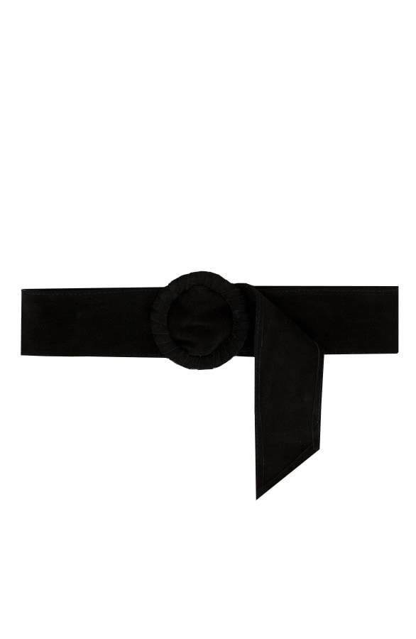 Suede Riem Zwart – shoparchief