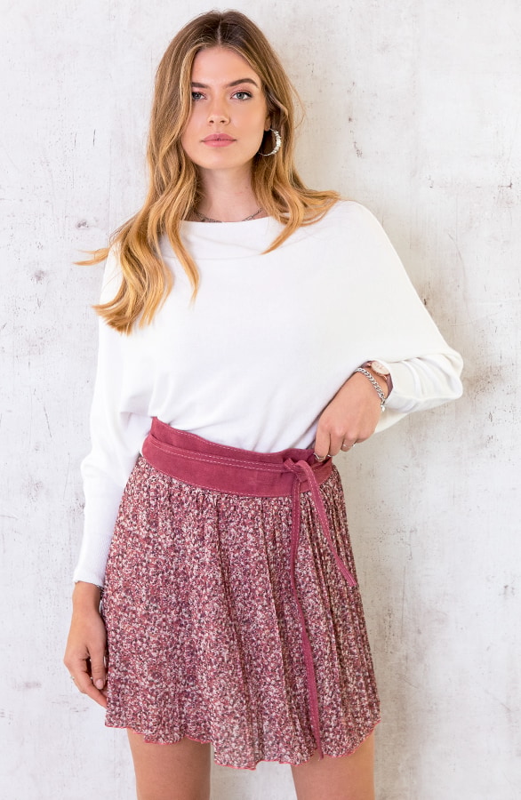 Suede Wikkelriem Dust Roze – shoparchief, foto 6