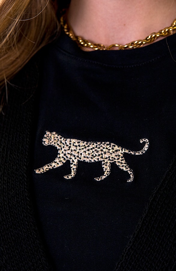 Tijger Top Zwart – shoparchief, foto 4