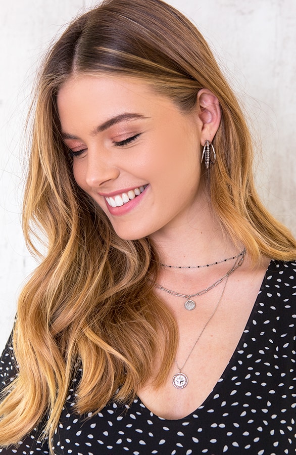 Triple Creool Oorbellen Zilver – shoparchief