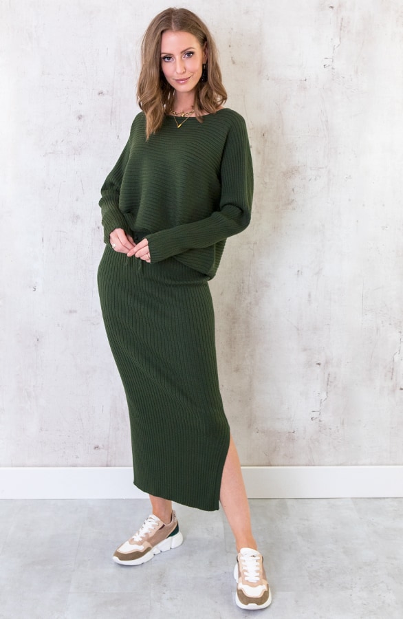 Trui Twinset Legergroen – shoparchief, foto 5