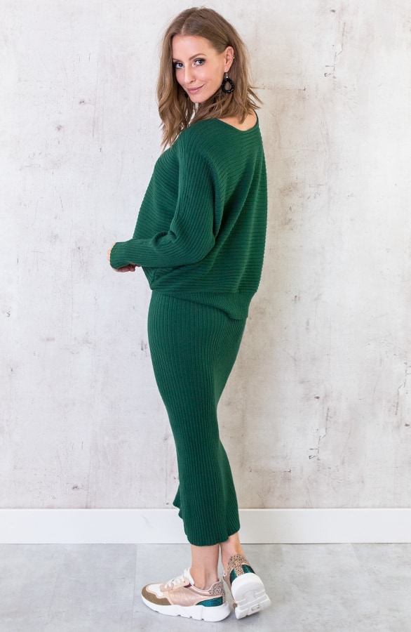 Trui Twinset Smaragdgroen – shoparchief, foto 4
