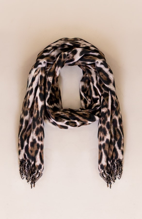 Ultra Soft Leoparden Schal Beige, Shoparchiv, Foto 5