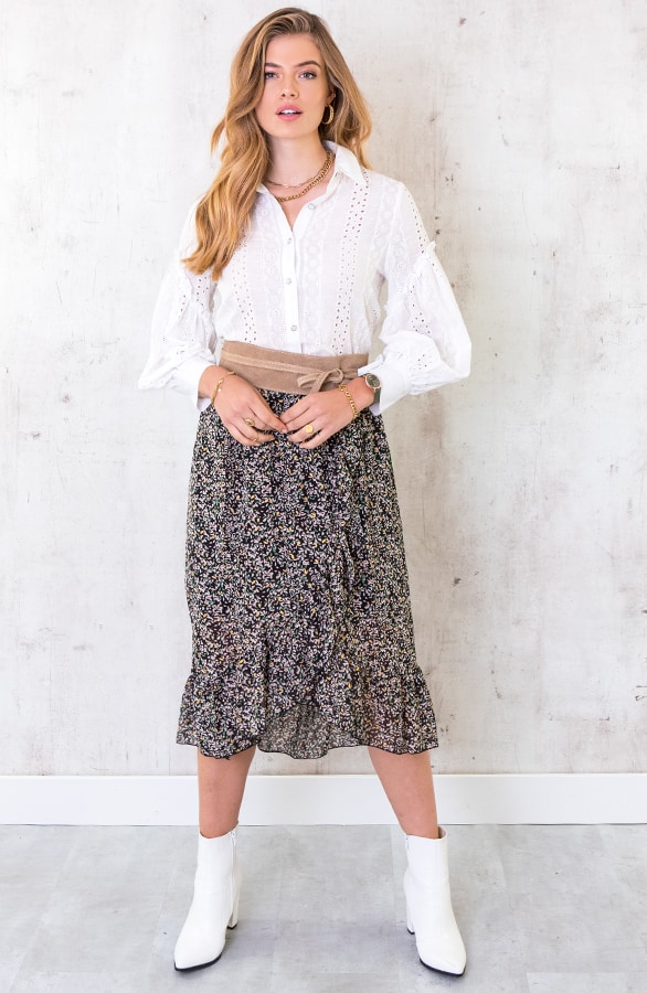 Witte Kanten Blouse – shoparchief, foto 2