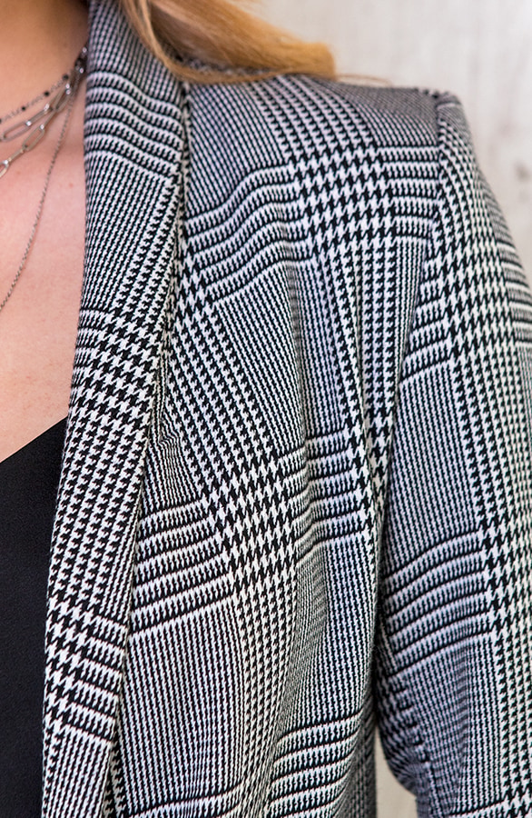 Blocking Blazer Grijs – shoparchief, foto 4