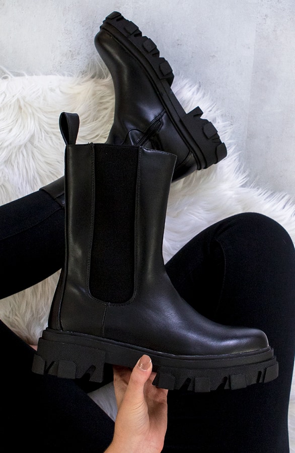 Chelsea Boots Zwart – shoparchief
