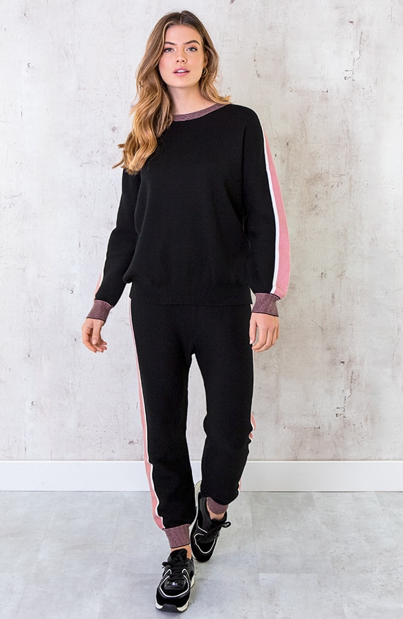 Comfy Huispak Trui + Broek Zwart – shoparchief, foto 4