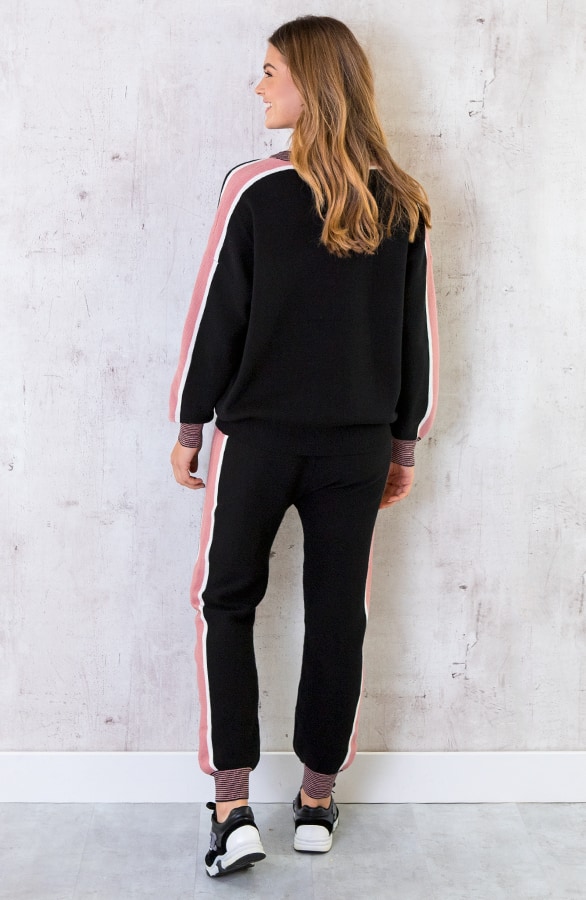 Comfy Huispak Trui + Broek Zwart – shoparchief, foto 3