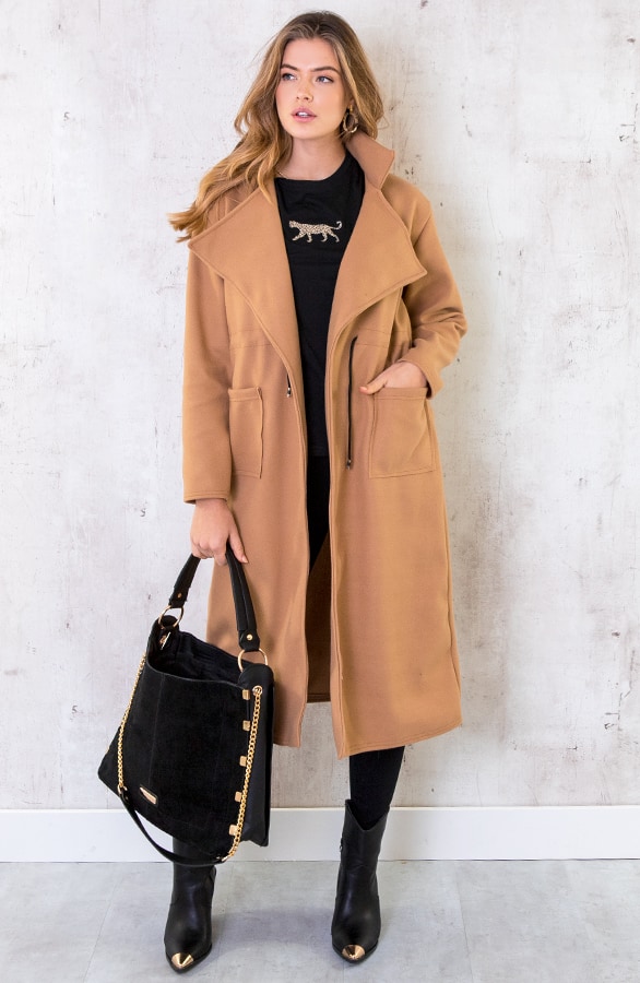 Suede Shopper Zwart – shoparchief, foto 2