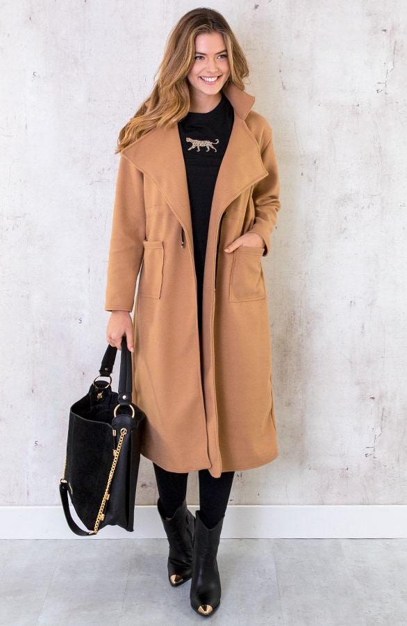 Suede Shopper Zwart – shoparchief, foto 5